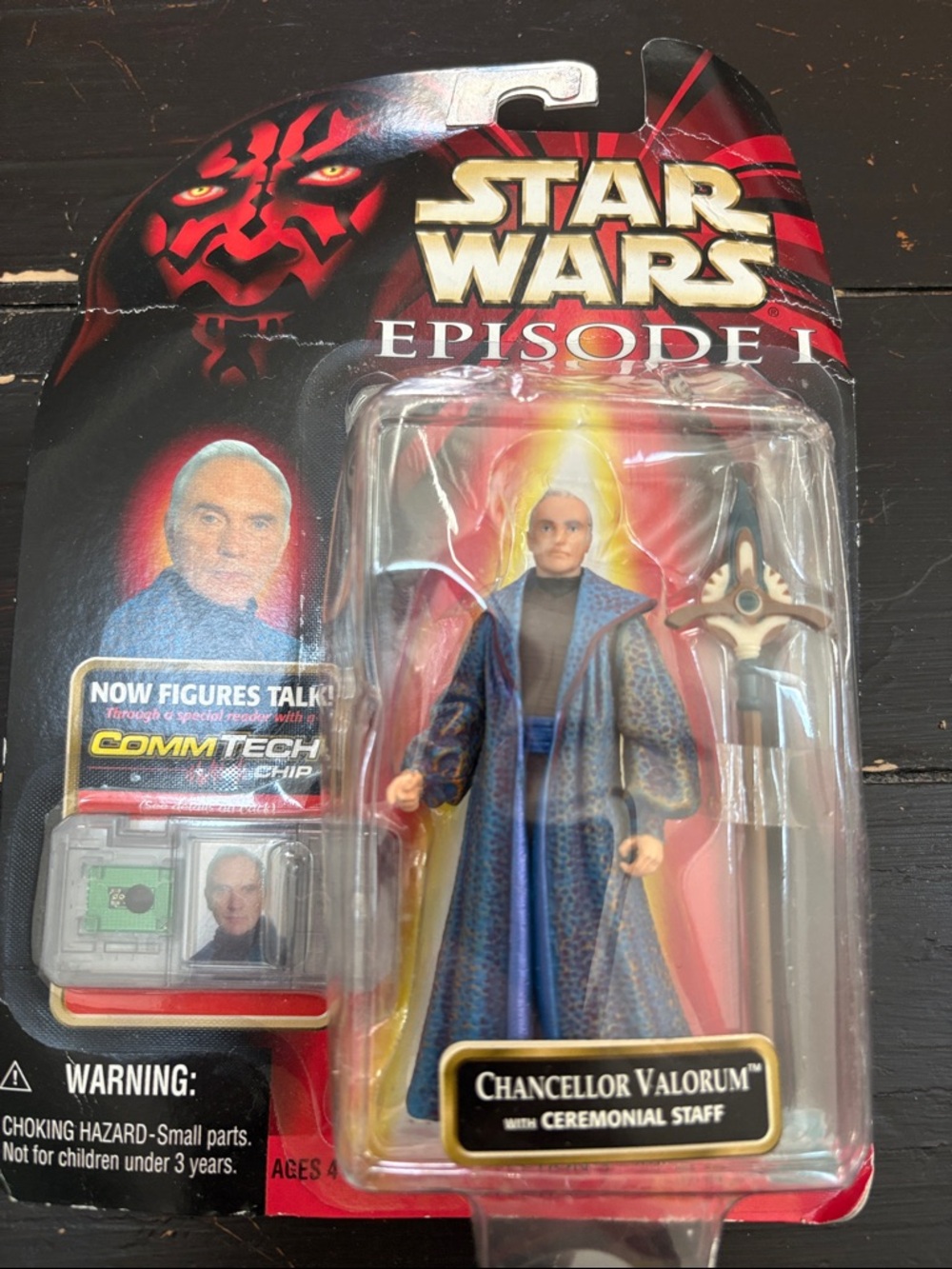 Star Wars Chancellor Valorum Action Figure - Blue, Dark Blue, Tan